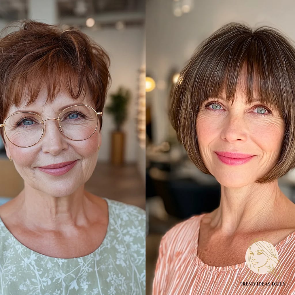 27 Cute Hairstyles For Short Straight Hair to Transform Your Look Instantly 6 Amazing Short Brown Hair Ideas That Help Fine Hair Shine After 50