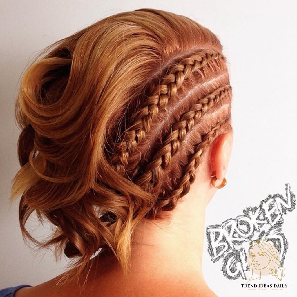Asymmetrical Style with Braided Side