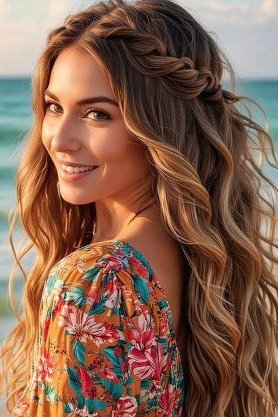 10 Casual Hairstyles For Short Hair for the Ultimate Glow Up 7 Beachy Wavy Lob