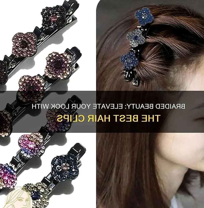 30 Hairclips Hairstyles Short Hair Ideas You Need to Try Right Now 16 Braided Clip Combo