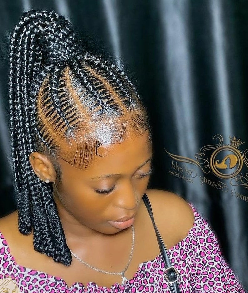 11 Easy Ponytail Hairstyles Medium We're Obsessed With Right Now 9 Braided Ponytail Variations
