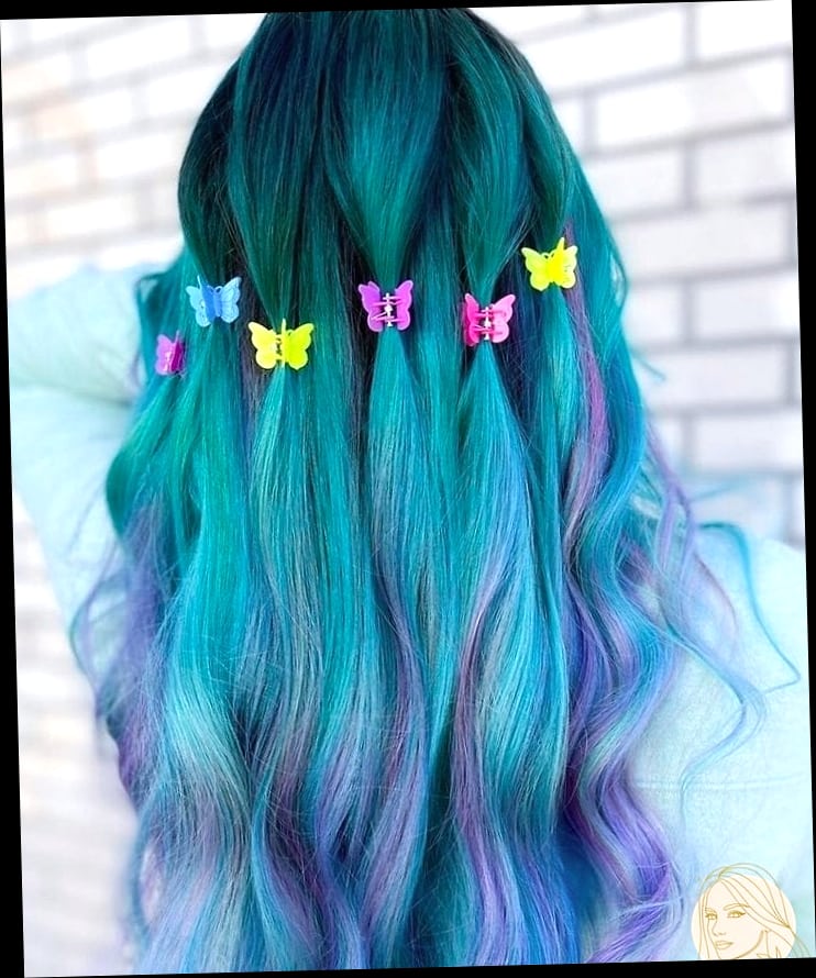 30 Hairclips Hairstyles Short Hair Ideas You Need to Try Right Now 9 Butterfly Clip Scatter