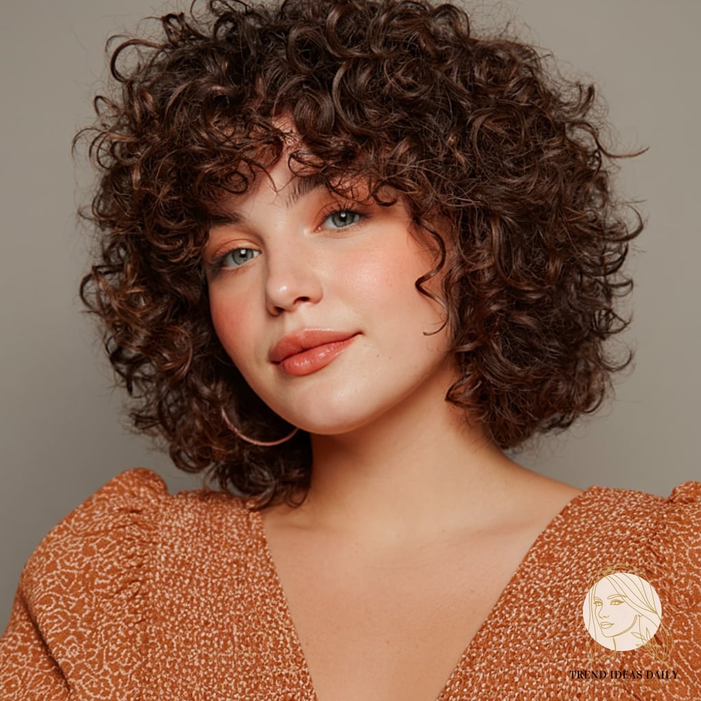 16 Hair Styles For Short Hair Curly That Are Actually Easy to DIY 3 Butterfly Haircut for Short Curly Hair