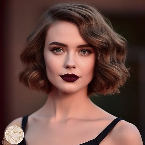 Chin-Length Bob with Bangs