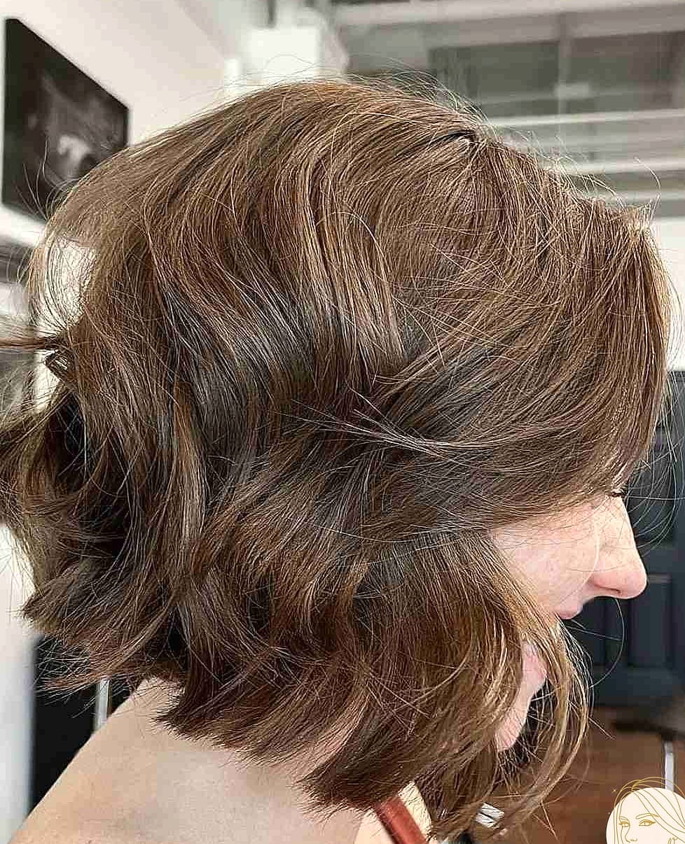 Chin-Length Bob with Side Part