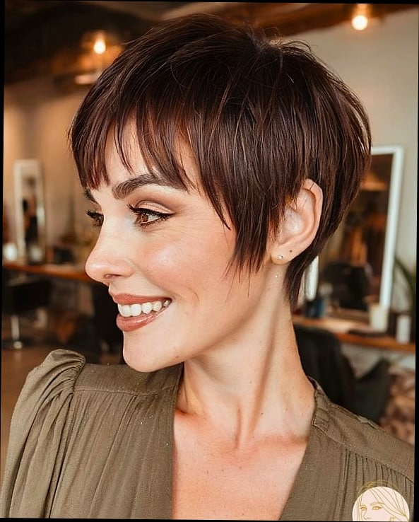 27 Cute Hairstyles For Short Straight Hair to Transform Your Look Instantly 17 Choppy Pixie Cuts for Women Over 70