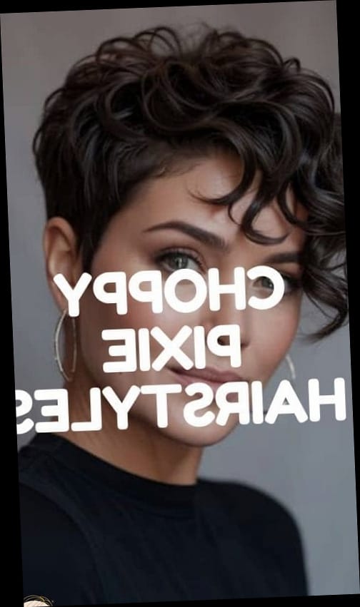Choppy Wavy Pixie