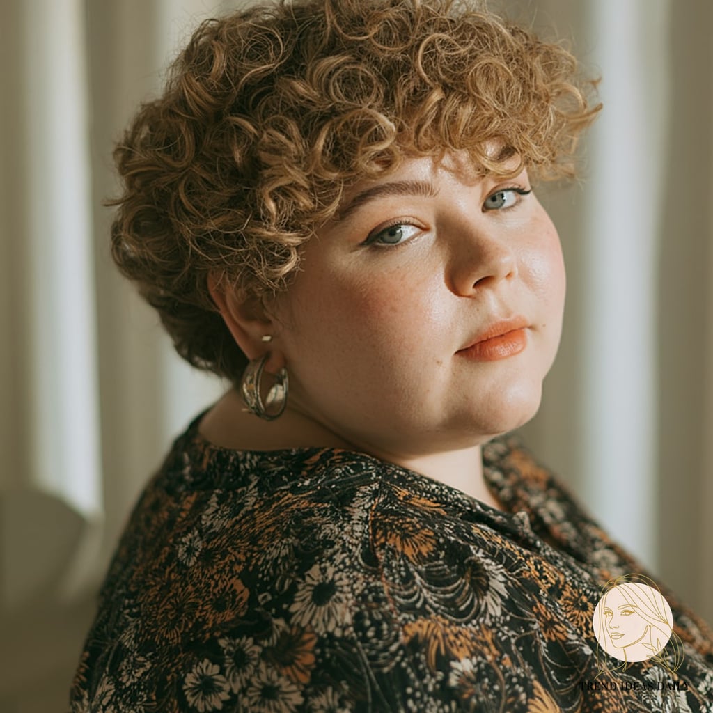 16 Hair Styles For Short Hair Curly That Are Actually Easy to DIY 5 Curlhalo Haircut