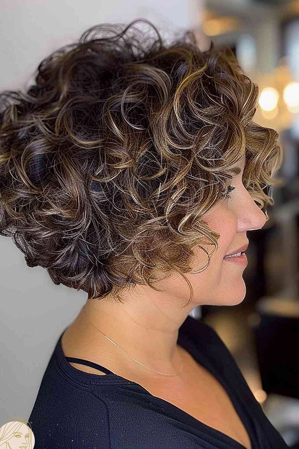 The Curly Bob