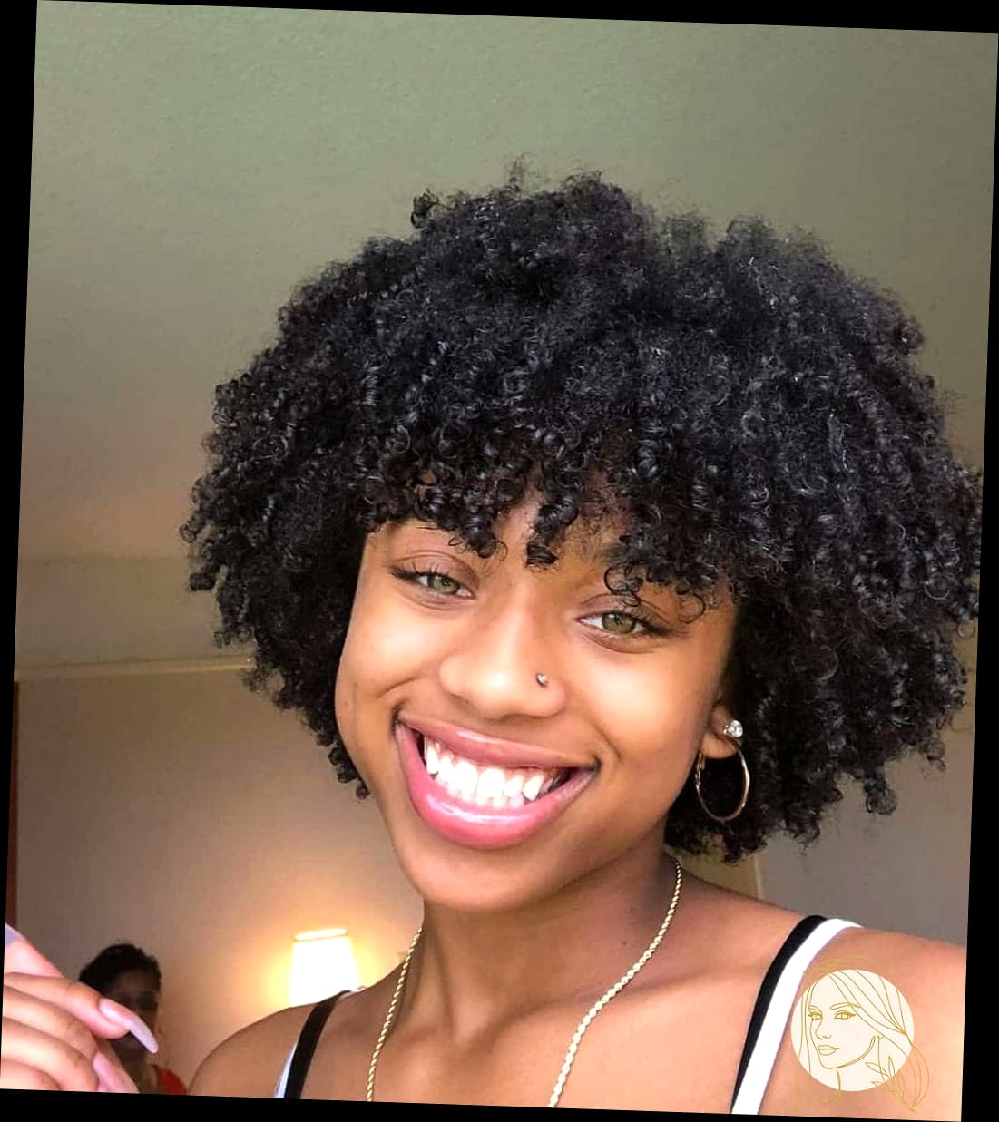 Curly Mini Afro