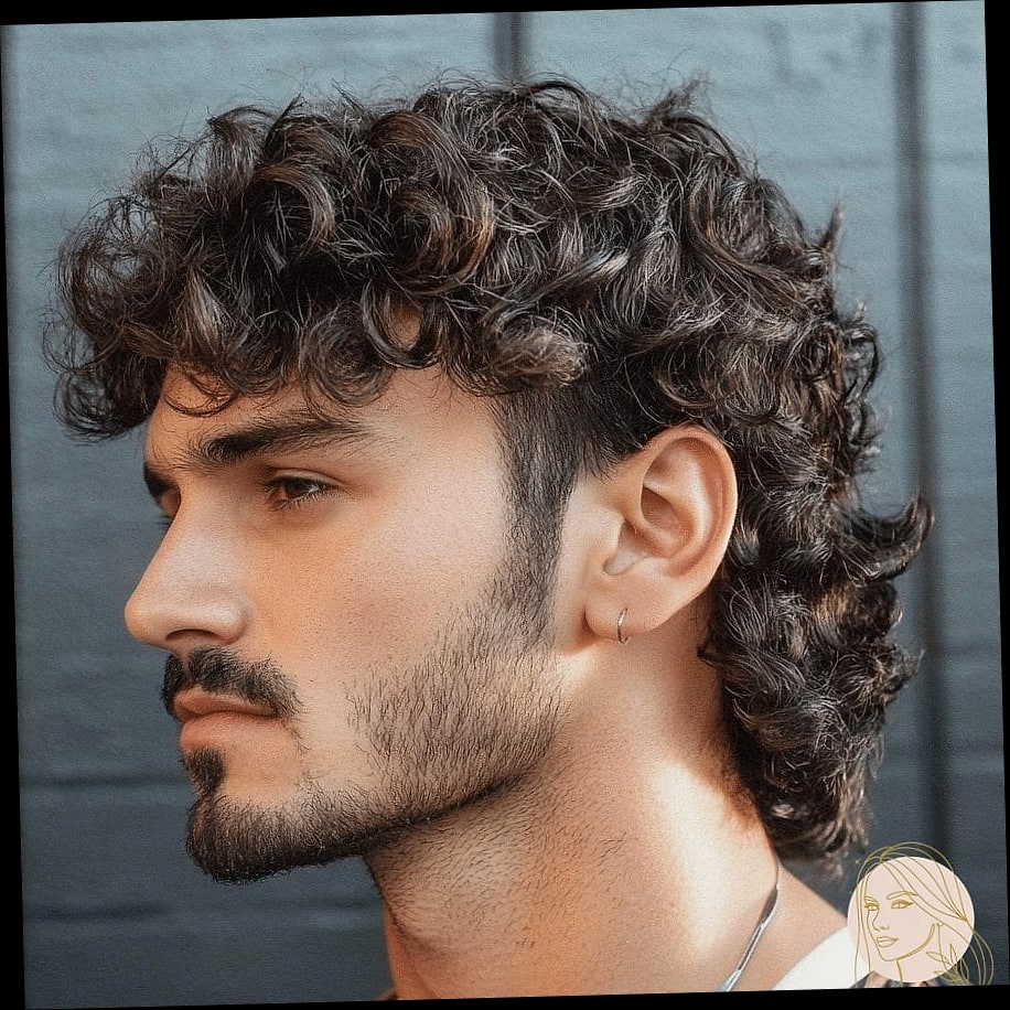 Curly Mullet