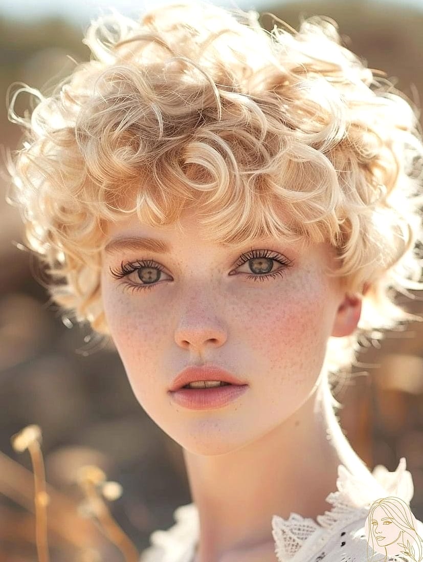 10 Casual Hairstyles For Short Hair for the Ultimate Glow Up 3 Curly Pixie Crop