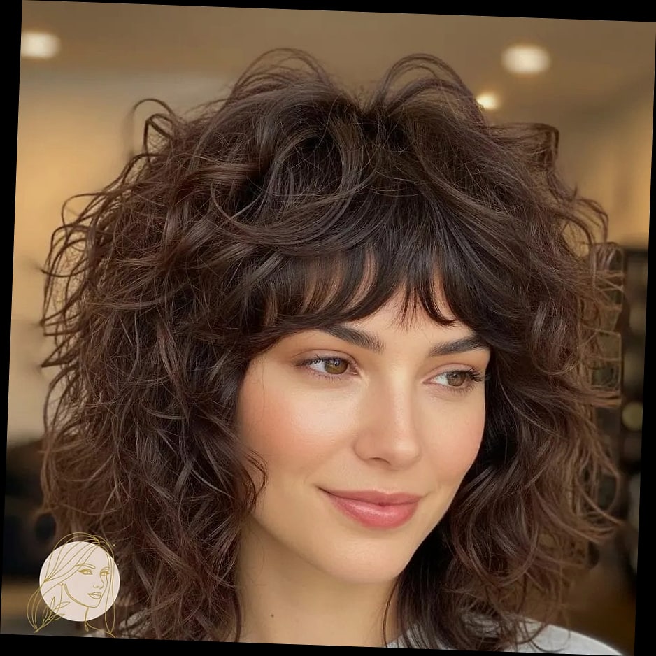 19 Short Hair Easy Hairstyles That Are Both Cute and Low Maintenance 5 Curly Shag