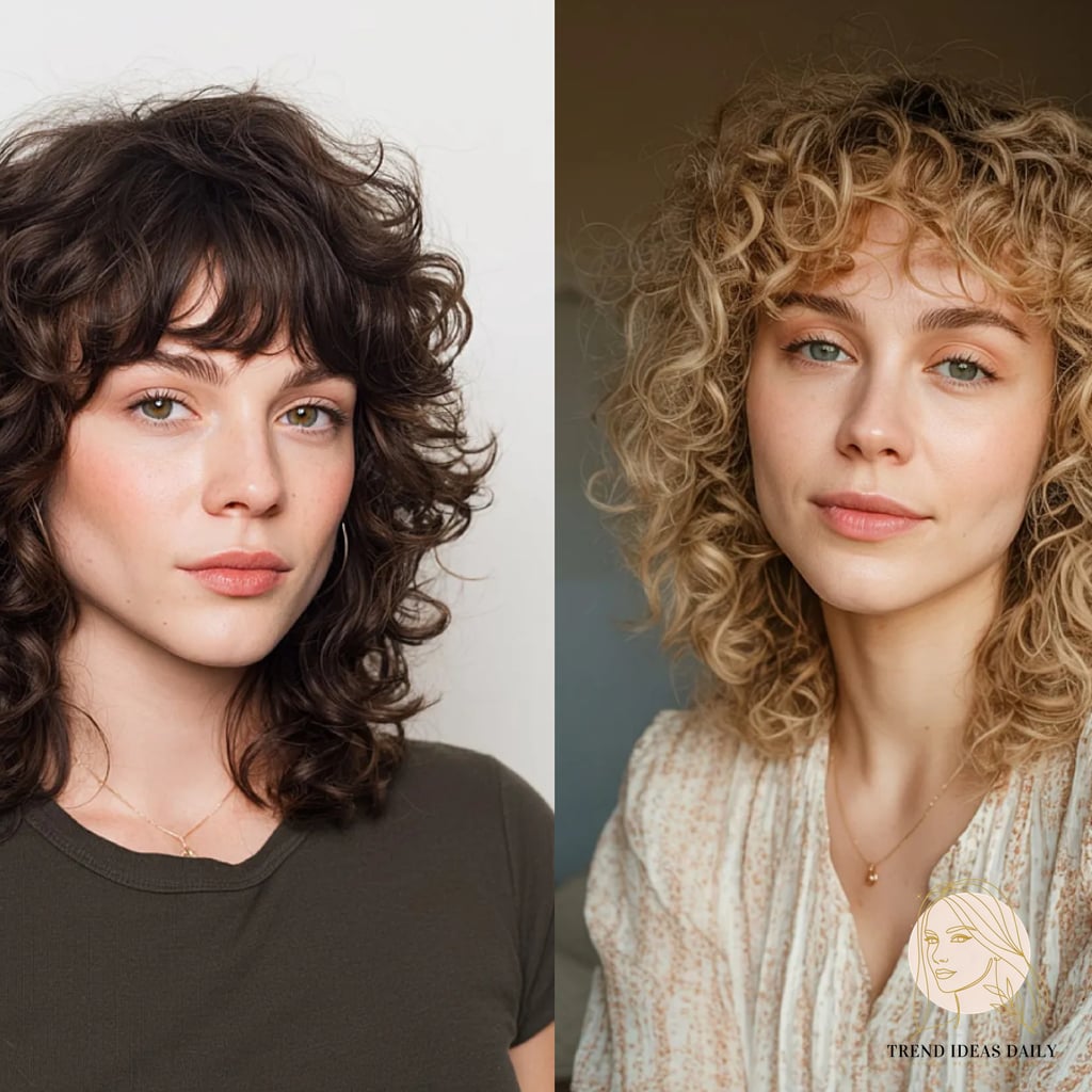 21 Gorgeous Easy Hairstyles For Medium Hair Quick for Every Hair Type 12 Curly Shag Haircuts for Medium Hair Youll Obsess Over in 2026
