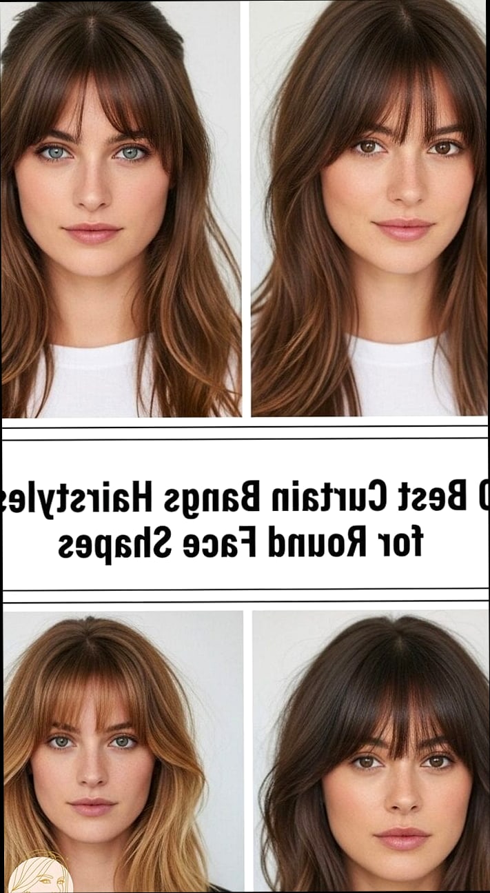 30 Quick And Easy Hairstyles For Short Hair That Are Actually Easy to DIY 5 Curtain Bang Blowout