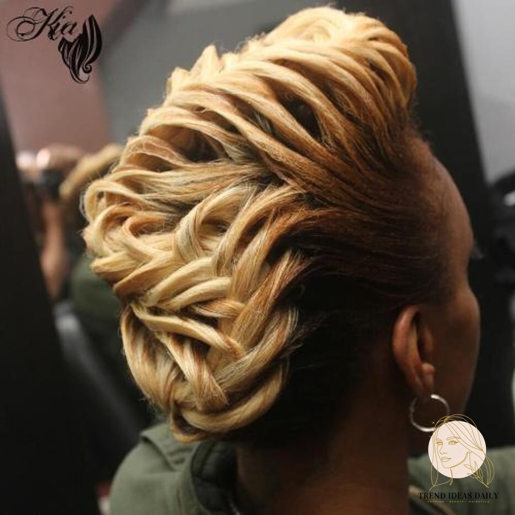 20 Stunning Braid Short Hairstyles Worth Bookmarking Today 8 Curvy Mohawk Braid