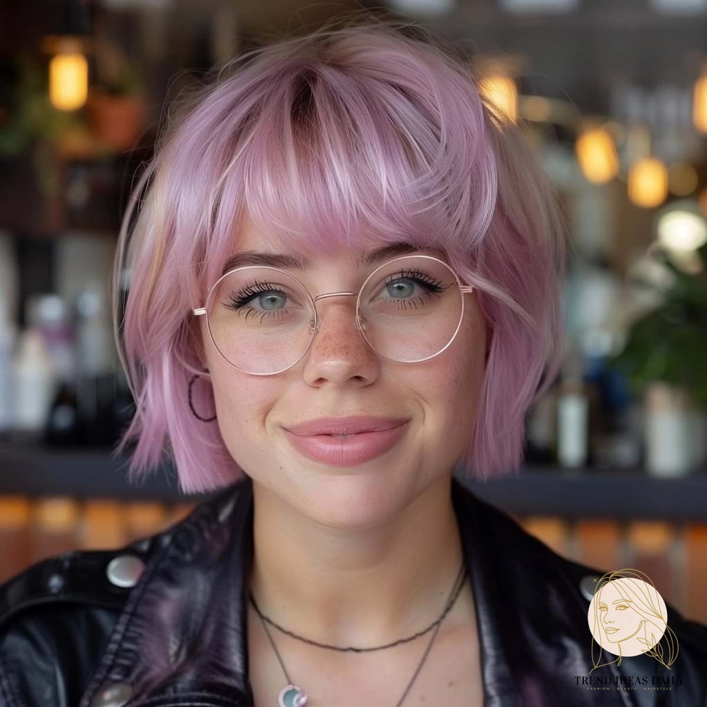 19 Cute Hair Colors For Short Hair for When You Need a Fresh Change 19 Cute Short Hair with Bangs