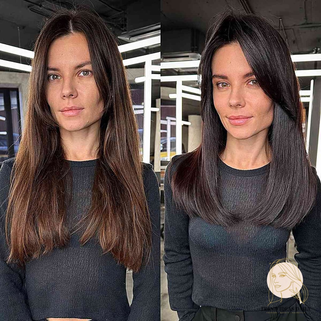9 Summer Hairstyles For Medium Length Hair Looks That Will Seriously Inspire You 9 Deep Side Part Waves