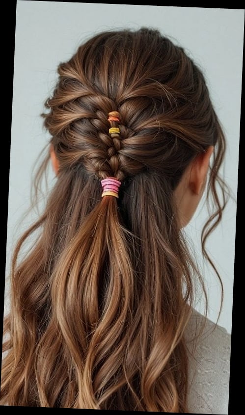 20 Half Pony Hairstyles For Short Hair That Are Actually Easy to DIY 17 Delicate Twisted Half Updo