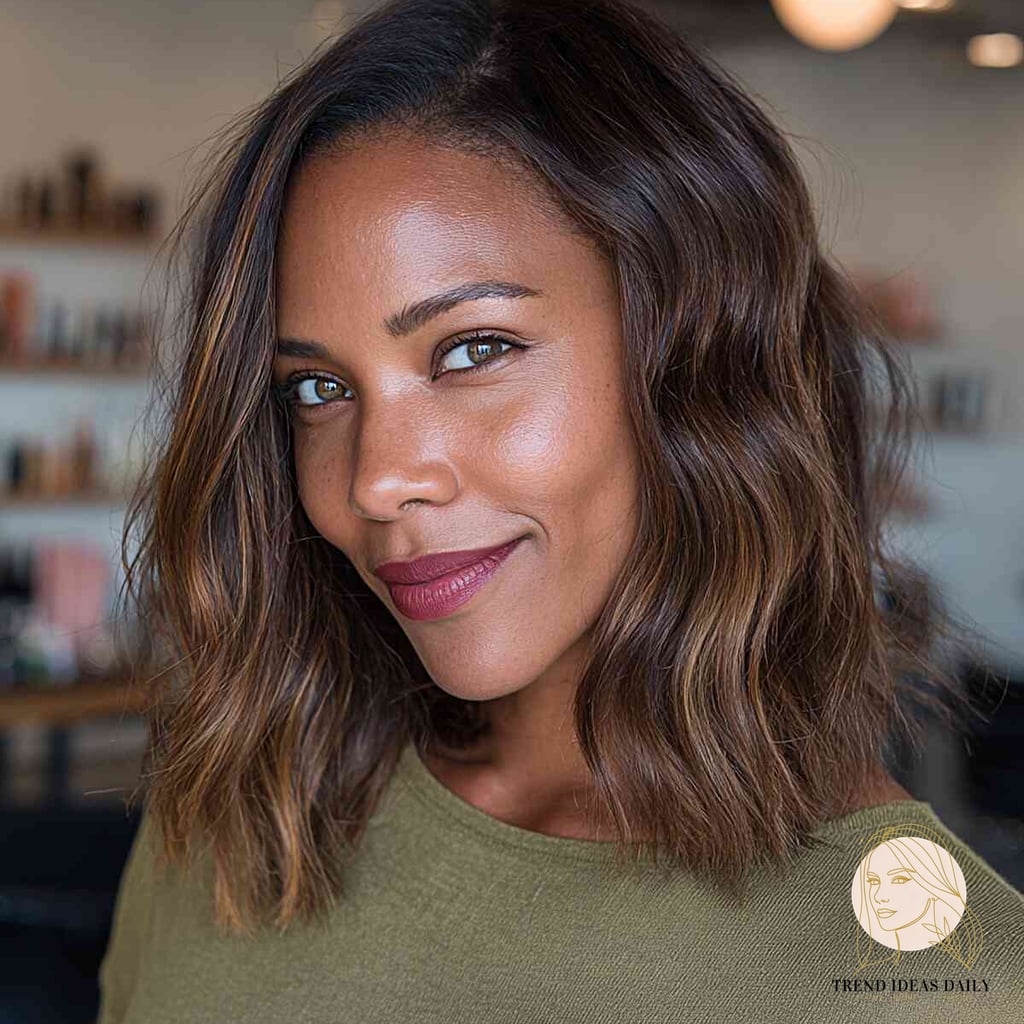 Effortless Shoulder-Length Waves