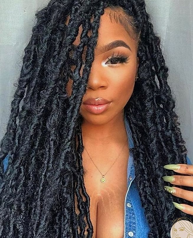 12 Easy Hairstyles For Short Hair Black to Show Your Stylist ASAP 12 Faux Locs Bob Crochet