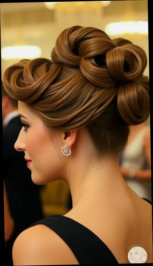 Finger Wave Set Pinned Back