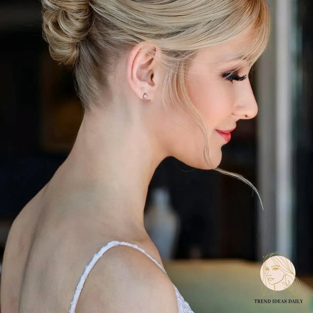 French Twist Bouffant Updo