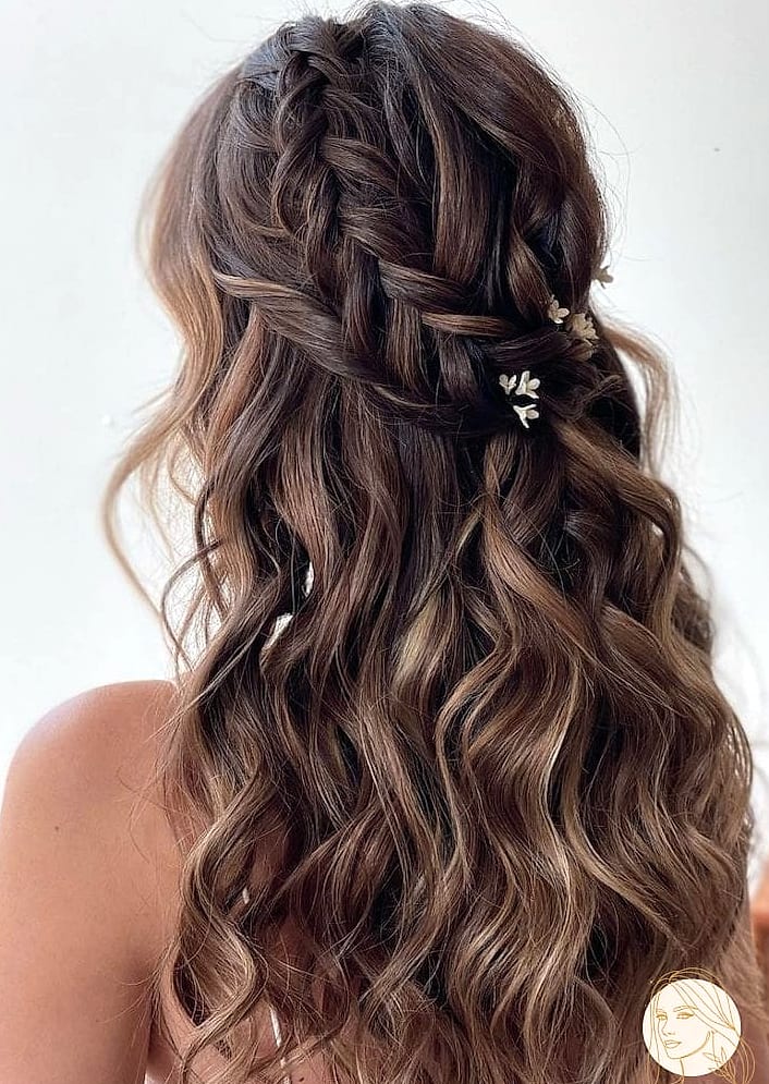 Half Up Half Down Bun for any Special Occasion