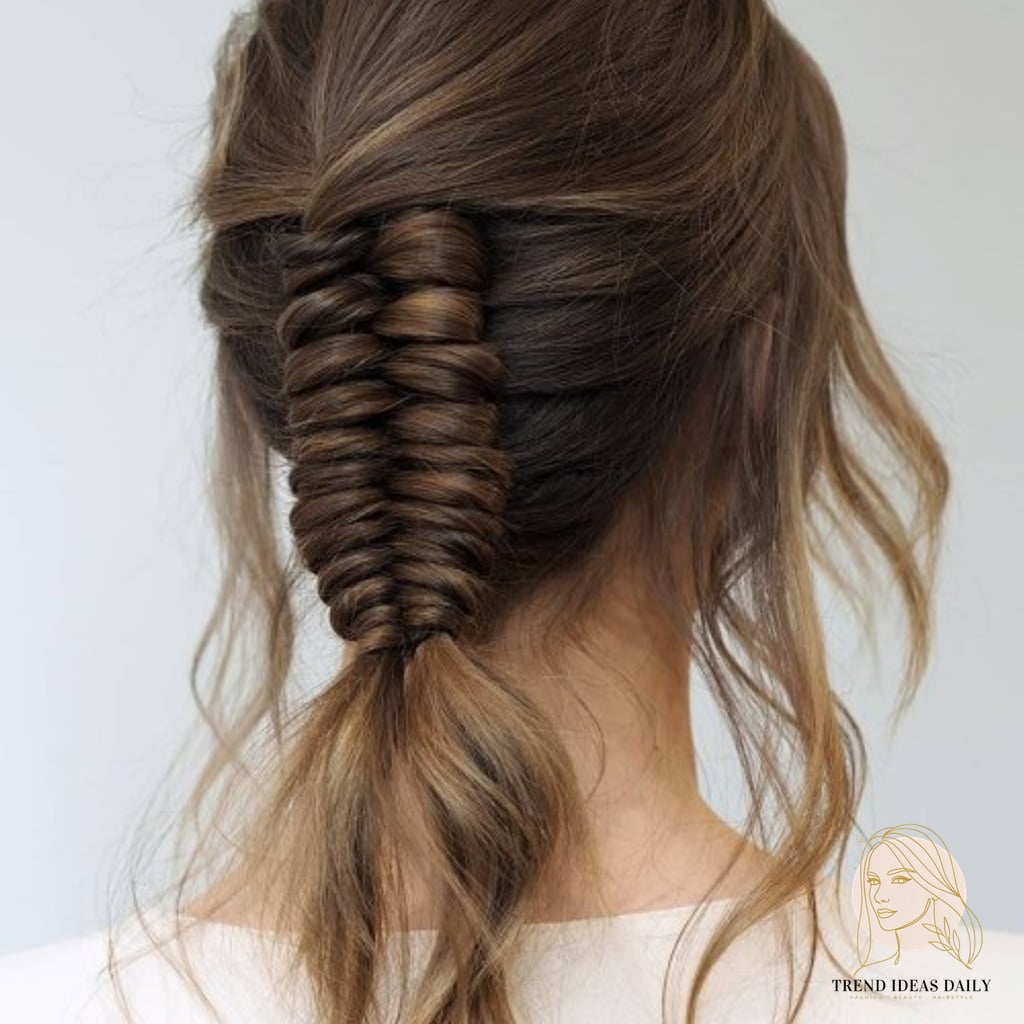Infinity Braid Hairstyle