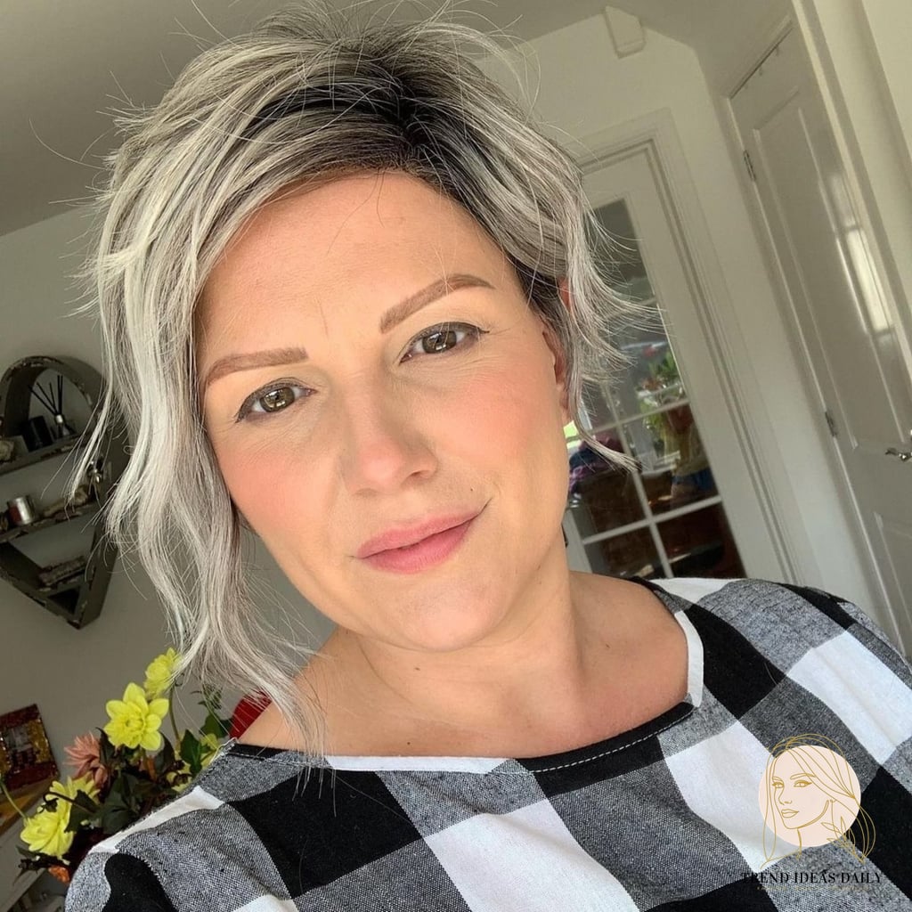 Long Asymmetrical Pixie Haircut