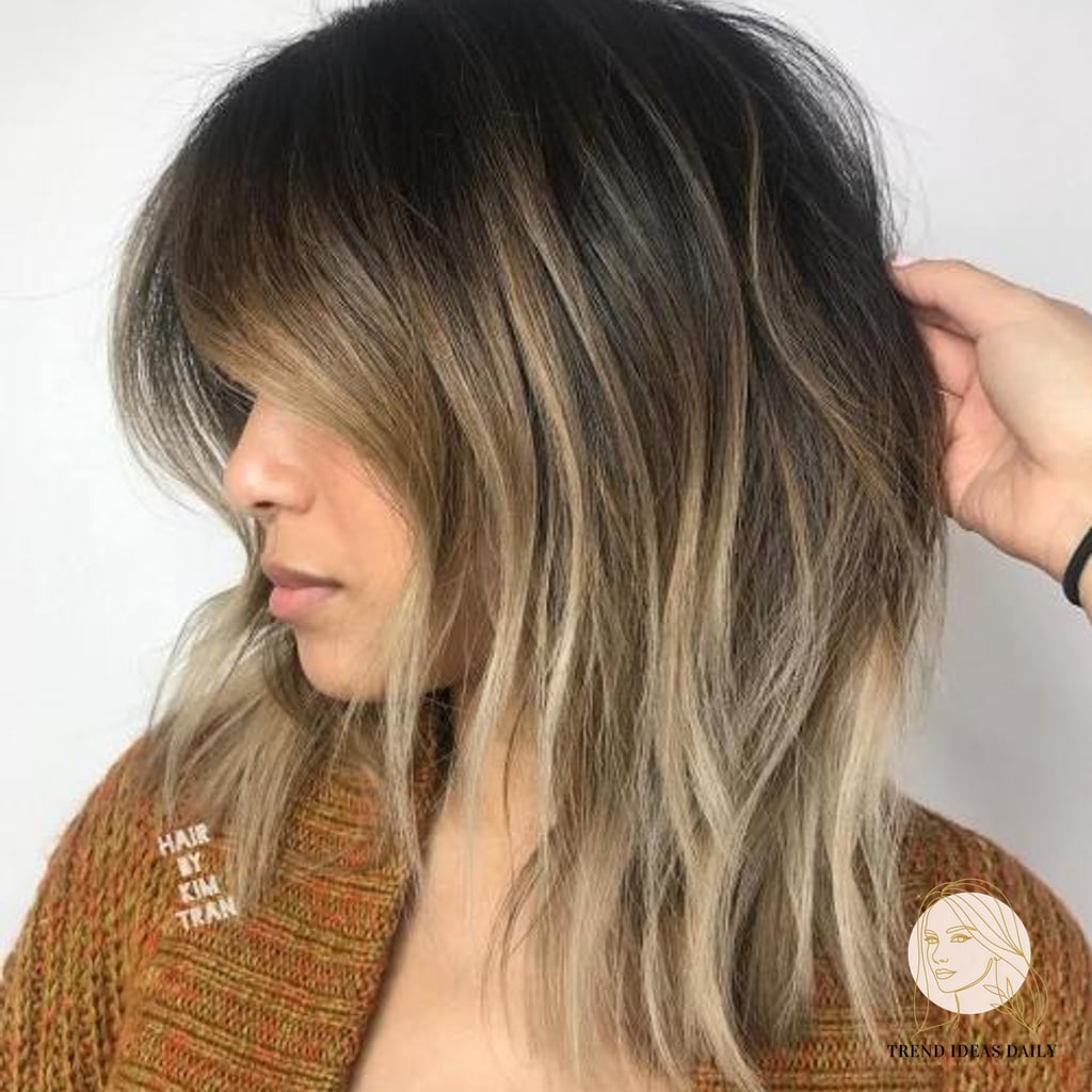 Low Maintenance Balayage Lob