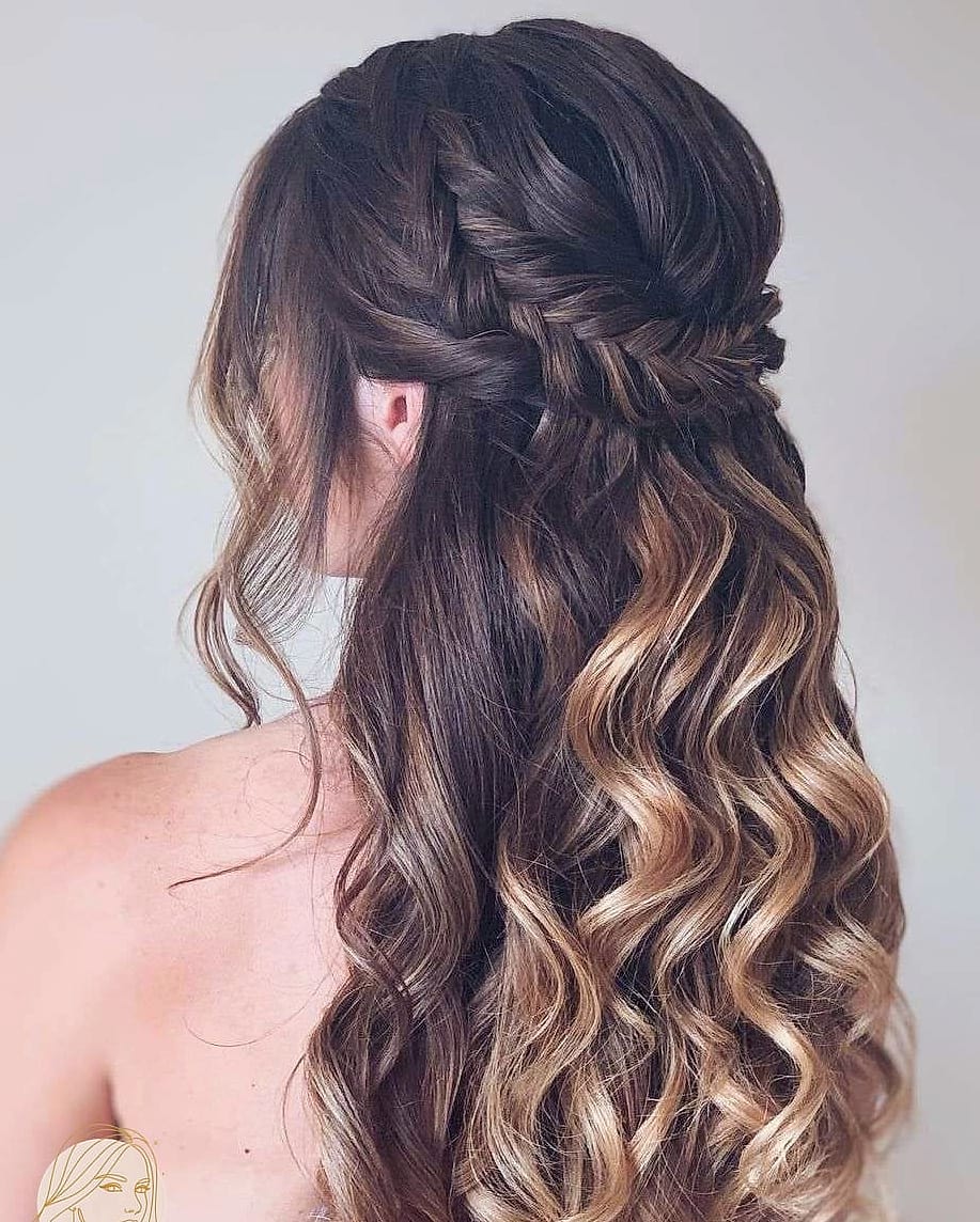 22 Easy Prom Hairstyles For Short Hair You'll Want to Re-Create Immediately 23 Messy Fishtail Braided Updo