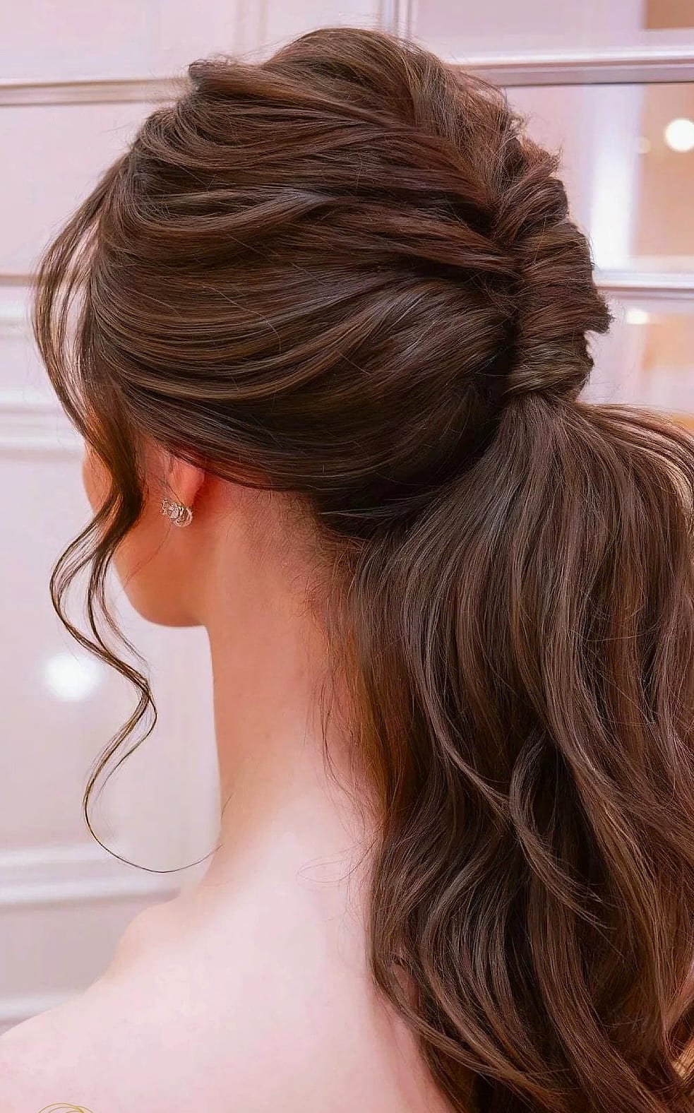 22 Easy Prom Hairstyles For Short Hair You'll Want to Re-Create Immediately 15 Messy High Bun