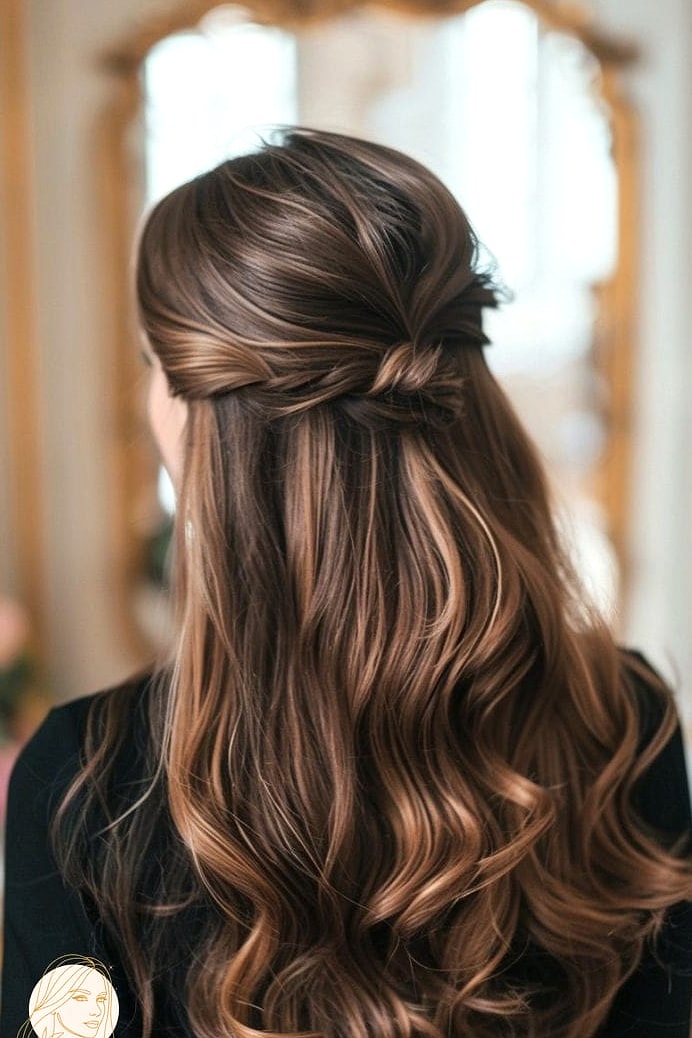 Modern French Twist Updo for Special Occasions