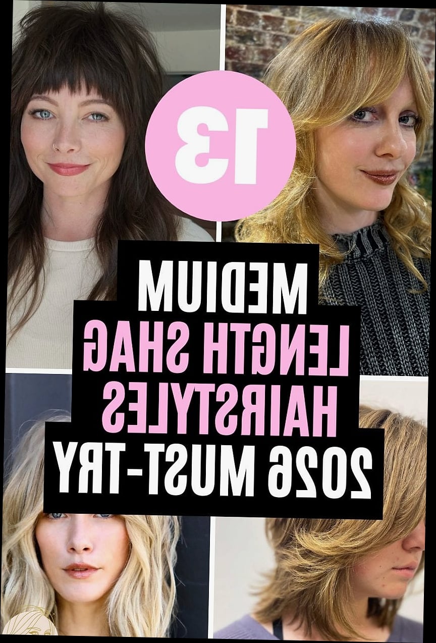 Must-Try Medium Shag Haircut Ideas for 2026