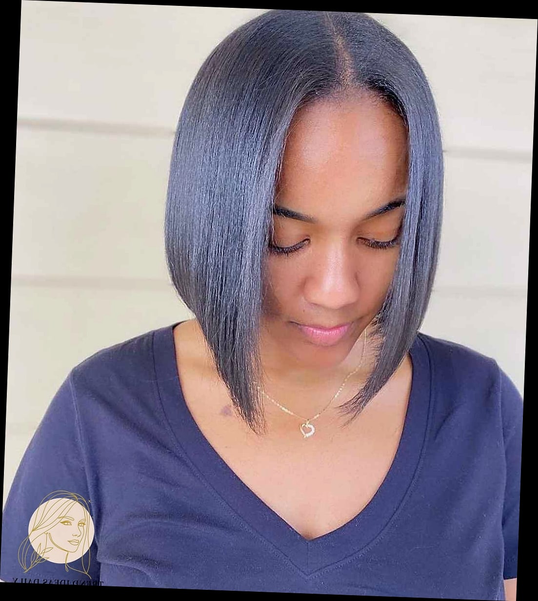 23 Short Hair For Straight Hair Inspo That's Giving Us Everything 18 Naturally Straight Bob for African-American Women
