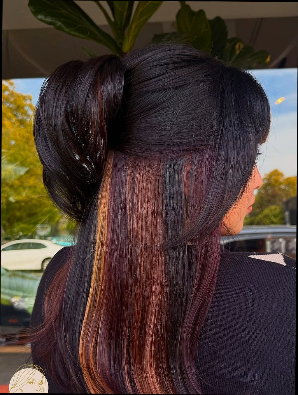 30 Hairclips Hairstyles Short Hair Ideas You Need to Try Right Now 21 Peekaboo Color Clip