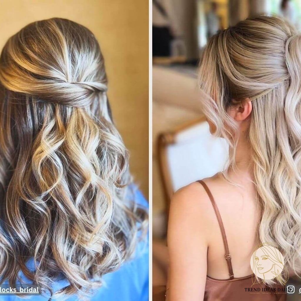 13 Half Up Half Down Hair Short Hair That Prove This Trend Is Here to Stay 14 Personalizing Your Prom Hairstyle