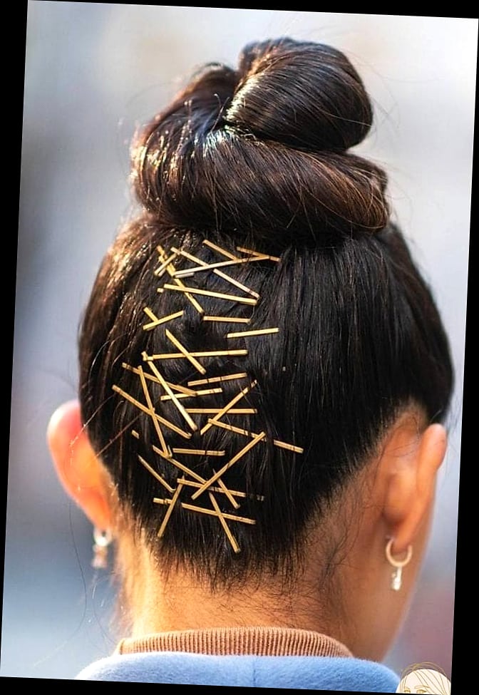 23 Bobby Pin Hairstyles For Short Hair for When You Need a Fresh Change 19 Pinned Wave Definition