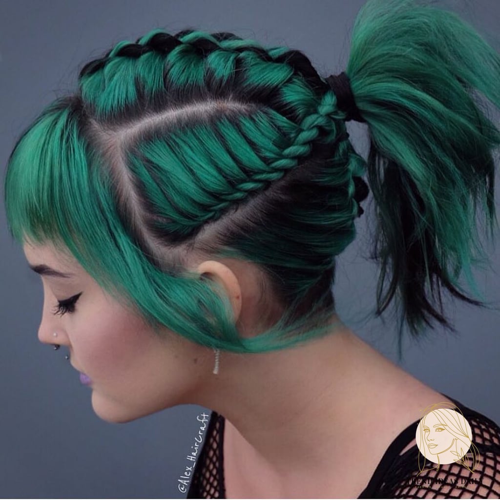 Pony with Cornrows