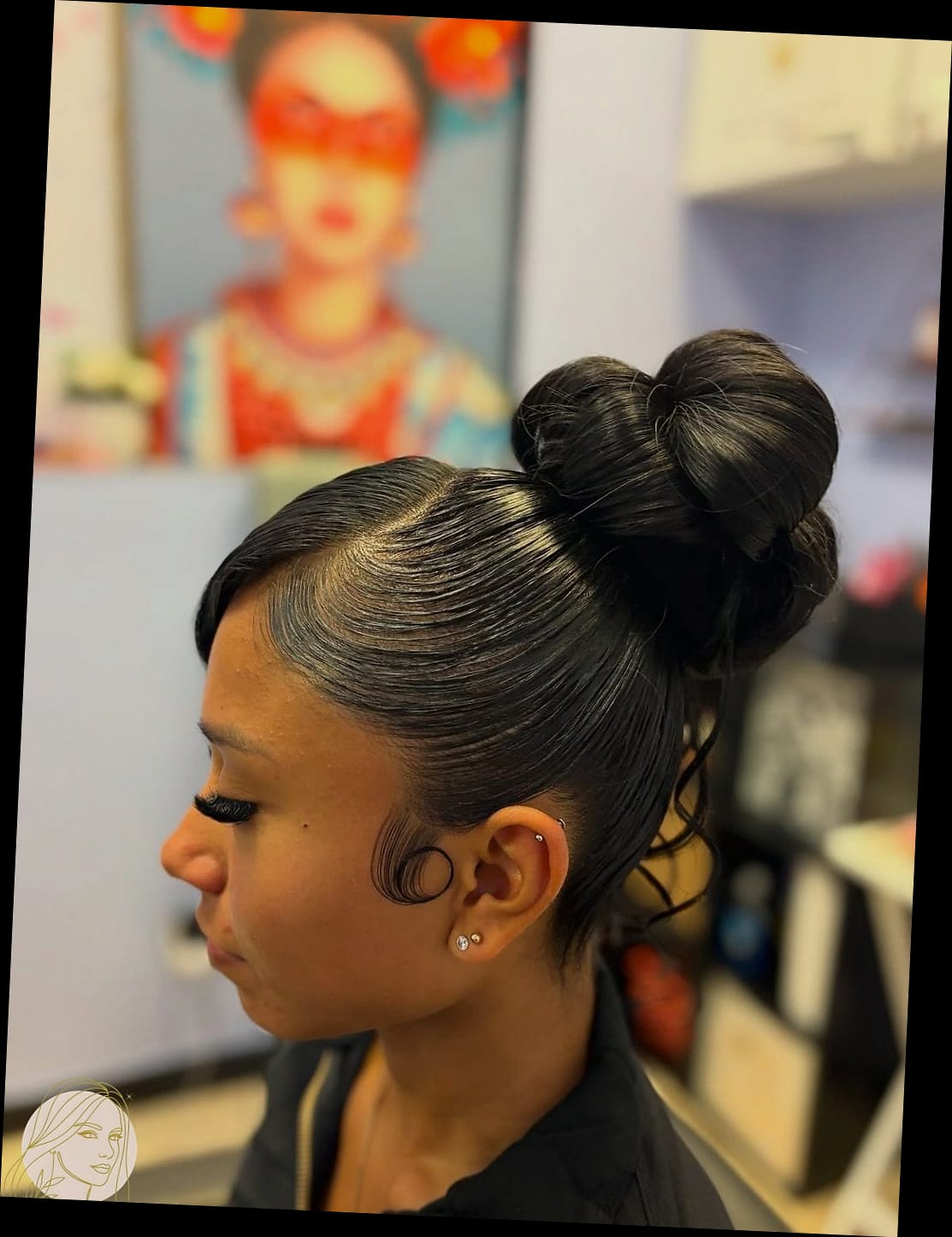 10 Easy Hairstyles For Short 4C Hair We're Obsessed With Right Now 6 Sculpted Baby Hairs With a Sleek Crop