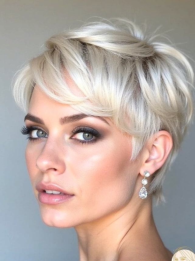 16 Hair Styles For Short Hair Curly That Are Actually Easy to DIY 17 Short Blonde Curly Hair for a Bright Look