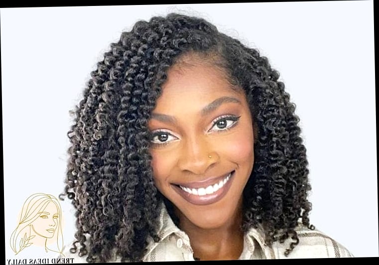 Shoulder-Length Thick Curls