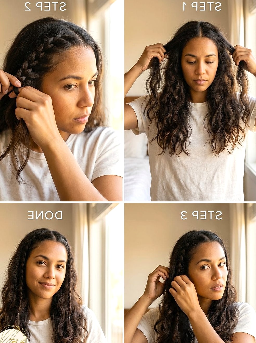 30 Quick And Easy Hairstyles For Short Hair That Are Actually Easy to DIY 29 Simple Air-Dried Curls