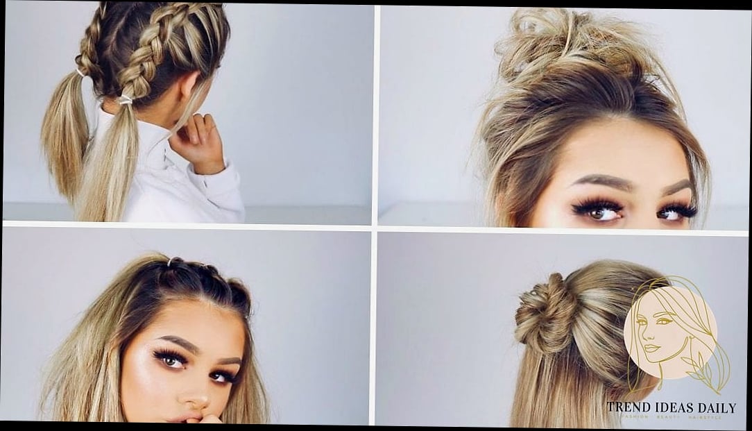 30 Quick And Easy Hairstyles For Short Hair That Are Actually Easy to DIY 19 Simple Ear Tuck Style