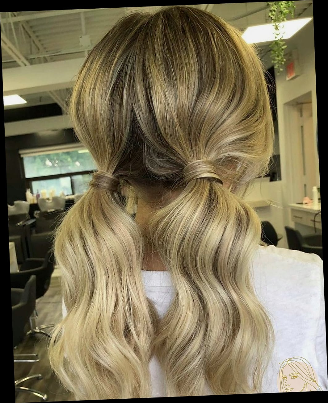17 Pig Tails Hairstyles Short Hair That Prove This Trend Is Here to Stay 2 Sleek Low Pigtails with Gel Edges