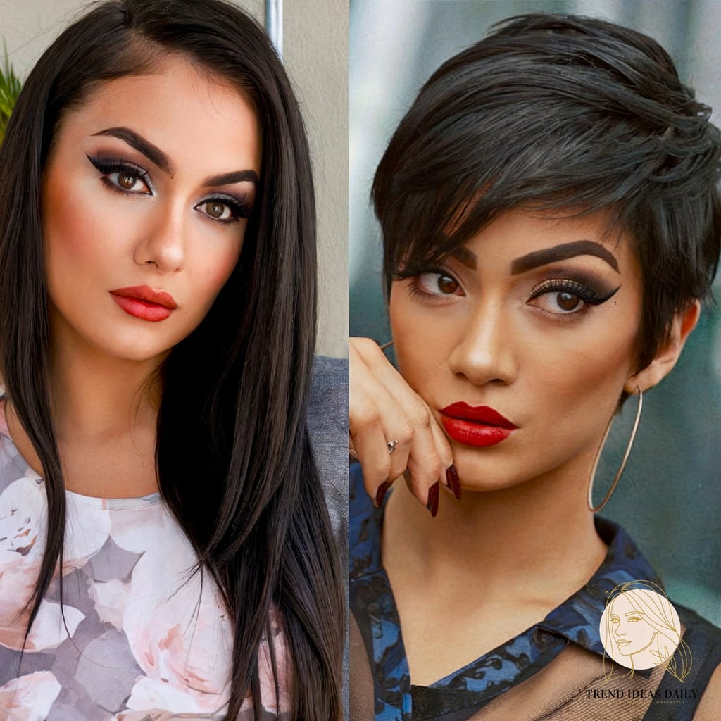 19 Hair Do Short Hair You'll Want to Re-Create Immediately 13 Sleek Pixie Cut with Side-Swept Bangs