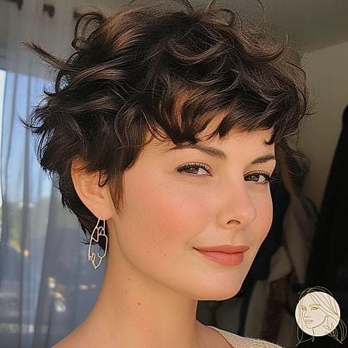 11 Cute Hairstyles For Short 4C Hair That Belong on Your Inspiration Board 8 Sleek Pixie with Waves