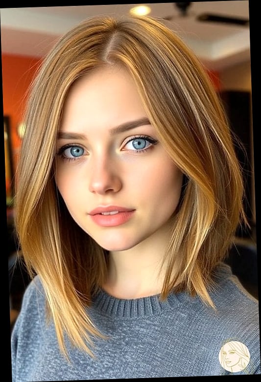 10 Cute Easy Hairstyles For Medium Length Hair for When You Need a Fresh Change 11 Sleek Straight Lob