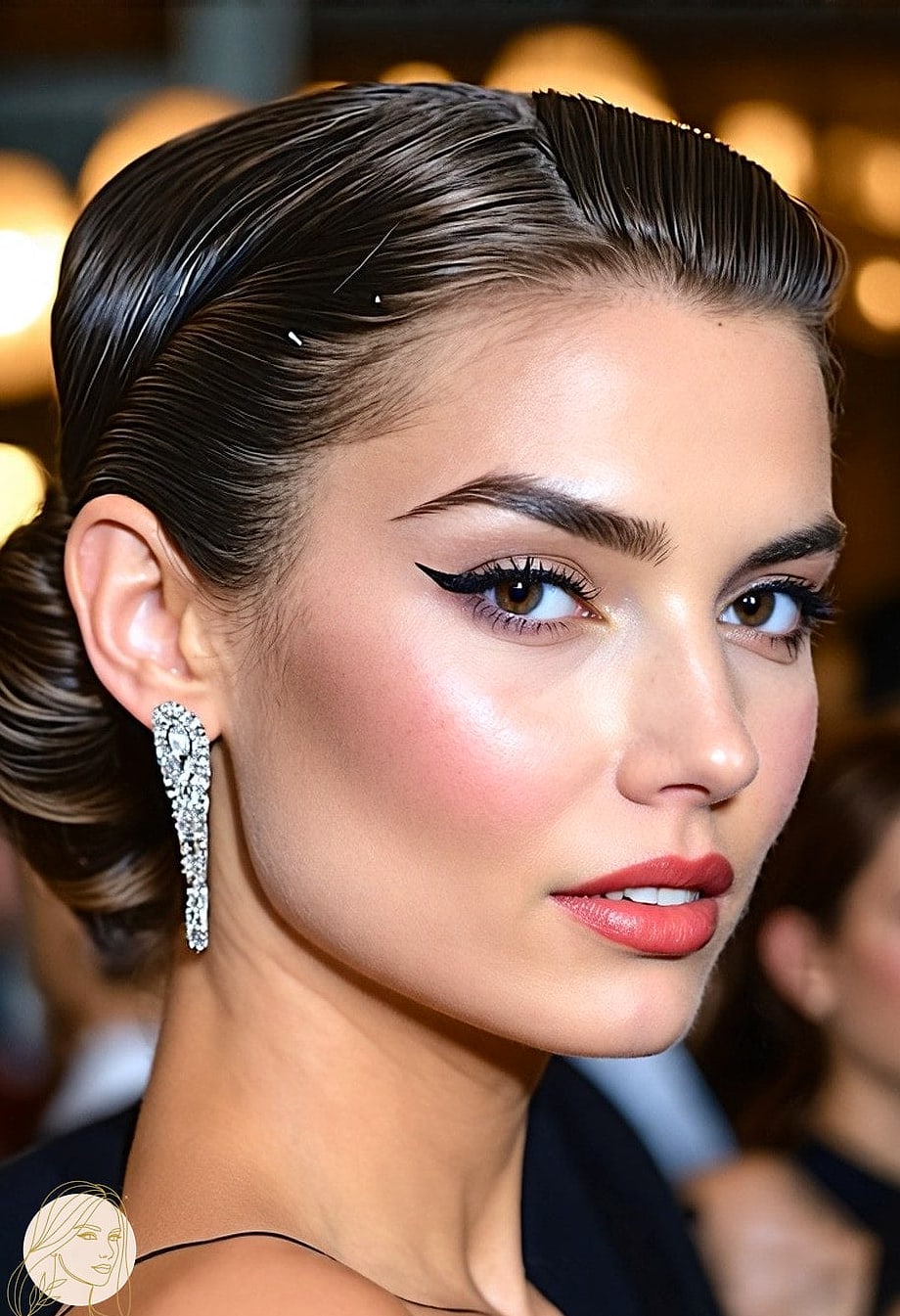 30 Hairclips Hairstyles Short Hair Ideas You Need to Try Right Now 5 Slicked-Back Claw Clip